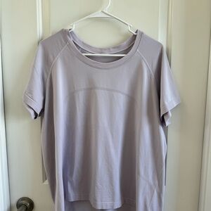 Lululemon swiftly tech short sleeve *race length 2.0 Lavender Dew